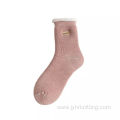Microfiber Christmas Thick Comfortable Plush Slipper Socks